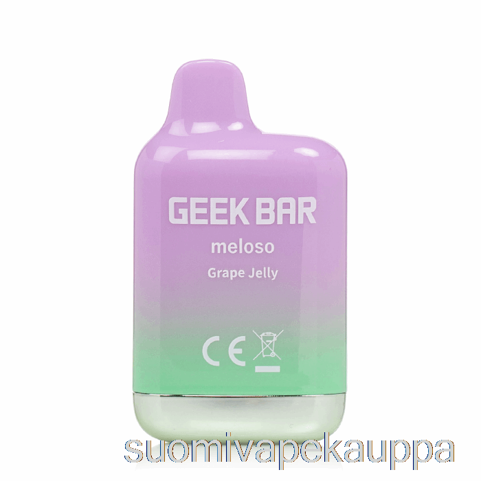 Vape Kauppa Geek Bar Meloso Mini 1500 Kertakäyttöinen Rypälehyytelö